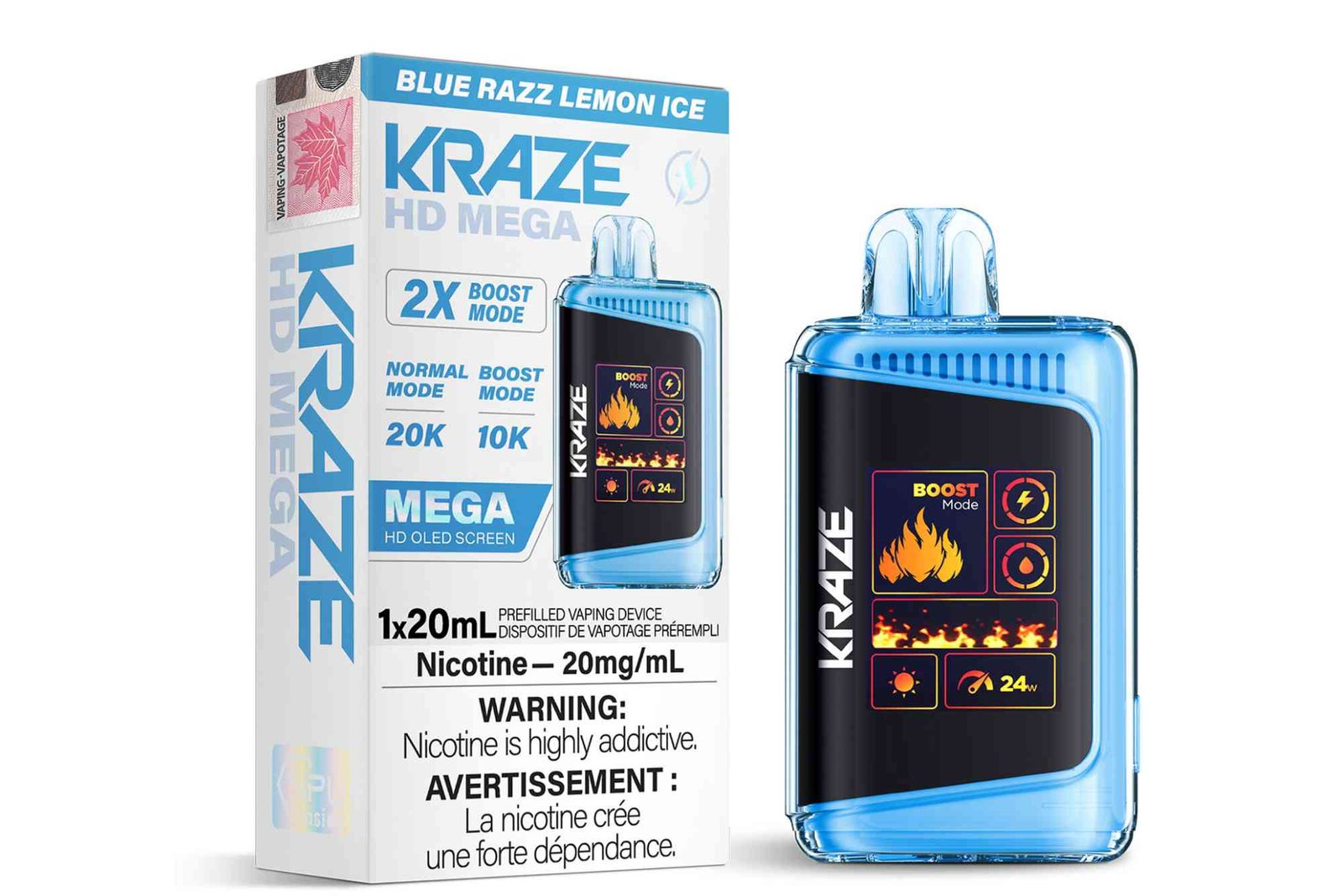 Blue Razz Ice Vape Juice Review: Sweet Meets Cool