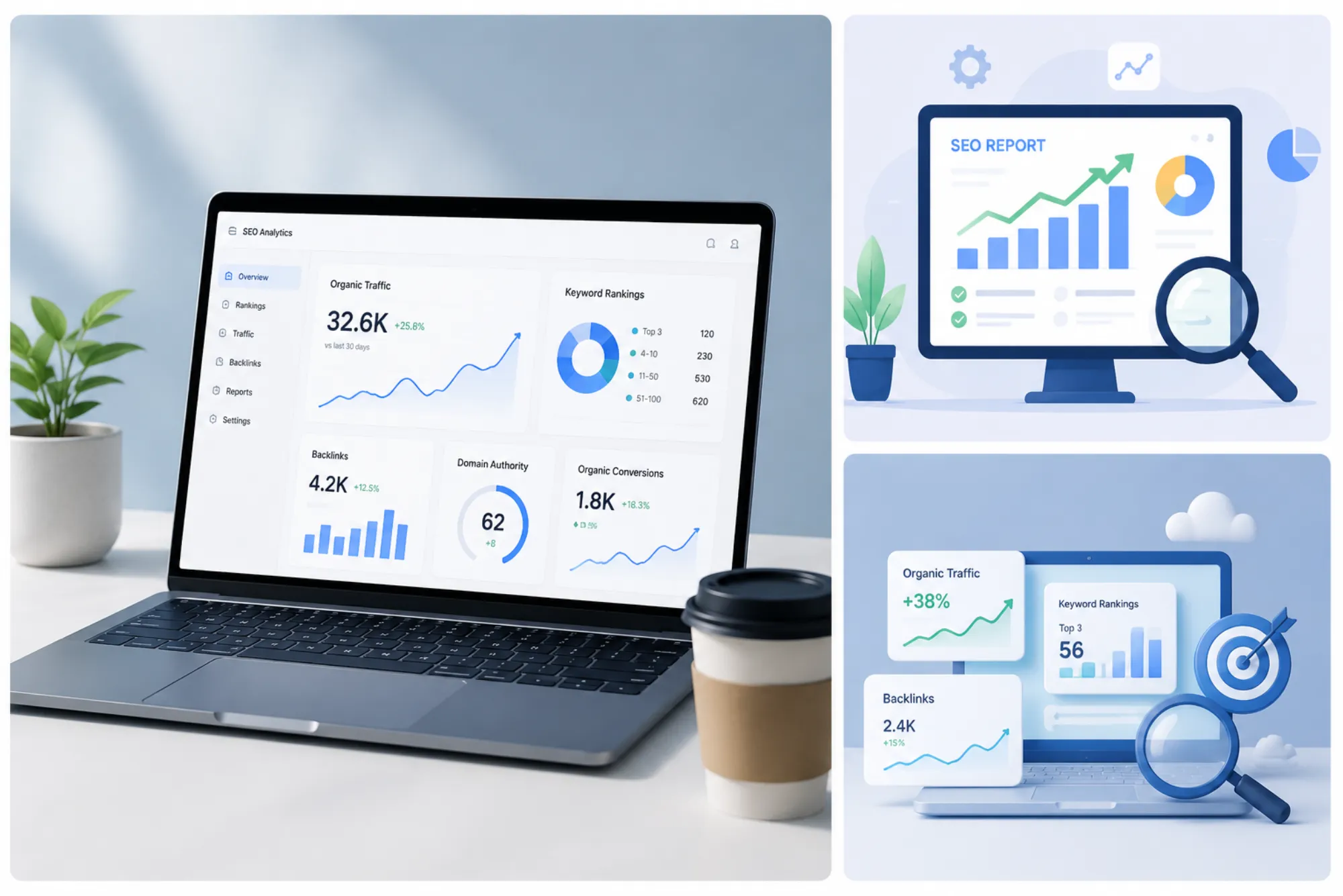 Best SEO Reporting Tools for SEO Resellers measuring organic traffic gains and SEO wins in 2026